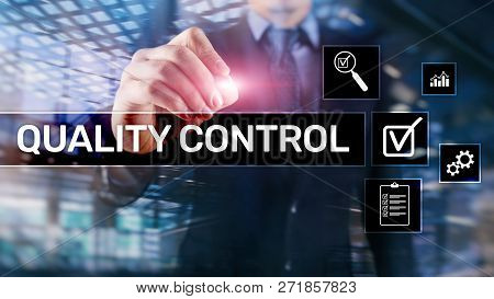 Quality Control And Assurance. Standardisation. Guarantee. Standards. Business And Technology Concep