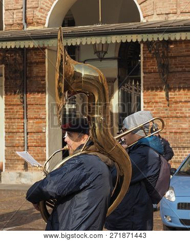 Banda Del Roero Marching Band In Turin