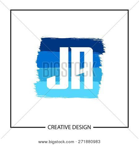 Initial Letter Ja Logo Template Vector Design