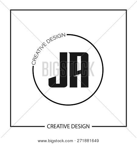 Initial Letter Ja Logo Template Vector Design