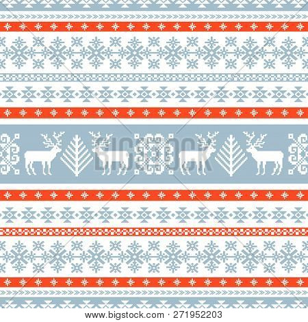 Winter Knitted Pattern