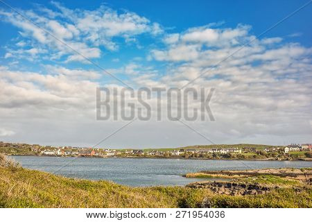 Panoramic View Of Crookhaven (irish: An Cruachán), A Village In County Cork, Ireland, On The Most So