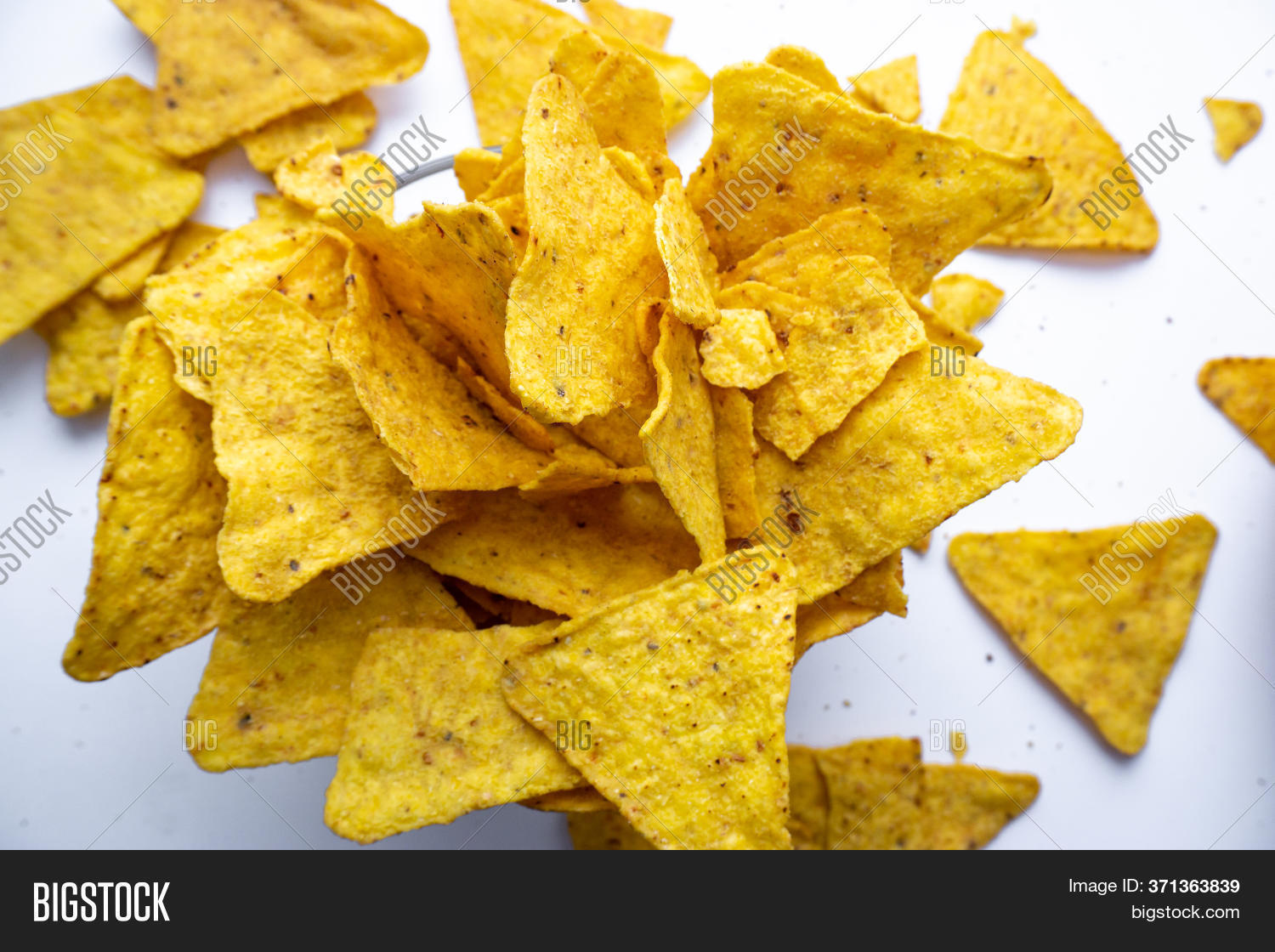 Bowl Corn Chips Nachos Image & Photo (Free Trial) Bigstock