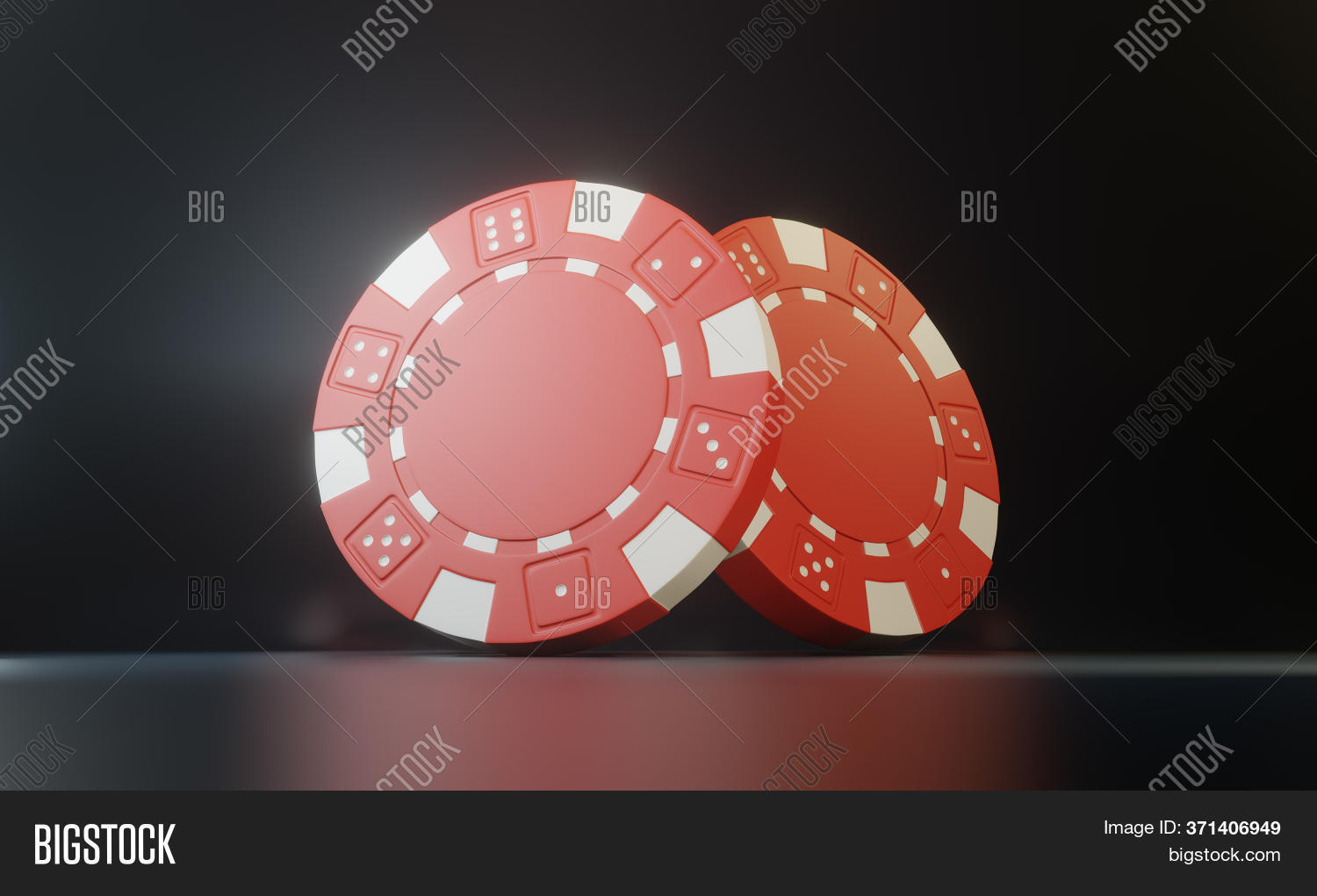 Casino Chips Isolated Image & Photo (Free Trial) Bigstock