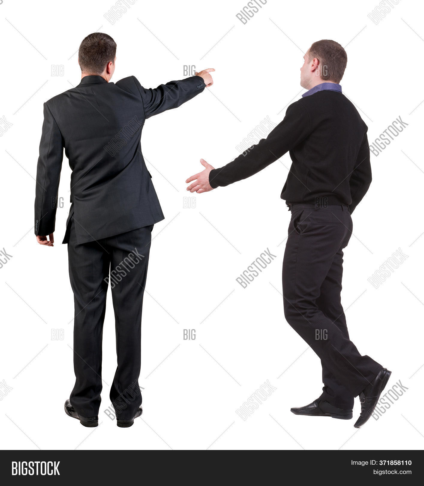 Back View Business Man Image & Photo (Free Trial) | Bigstock