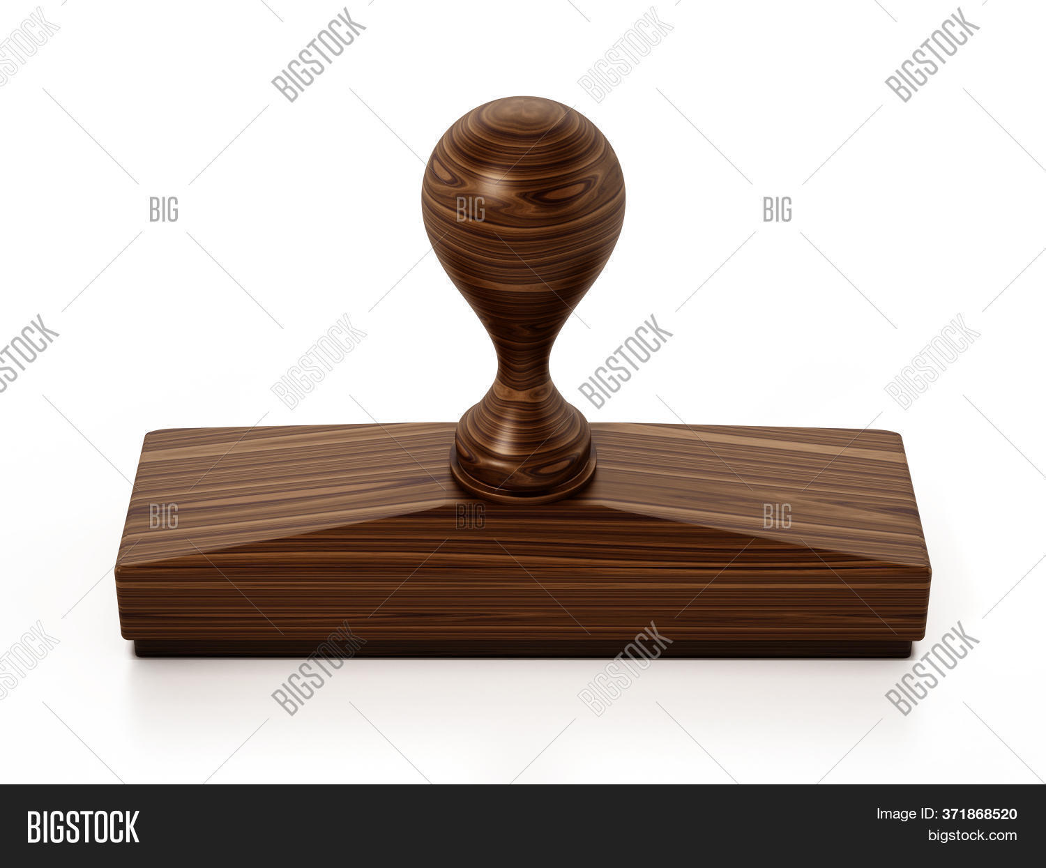 Wooden Stamp Isolated Image & Photo (Free Trial) Bigstock