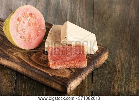 Traditional Colombian Sweet From The Velez Town In Santander Called Bocadillo - Psidium Guajava