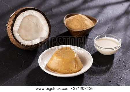 Natilla Colombian Dessert That Is Traditionally Served During Christmas