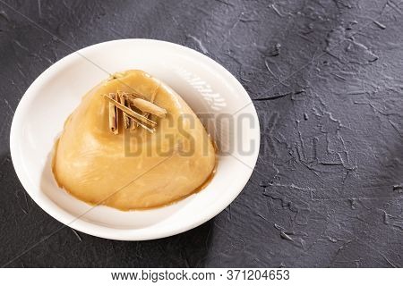 Natilla Traditional Colombian Food - Text Space