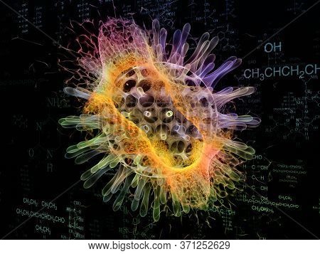Abstract Viral Particle