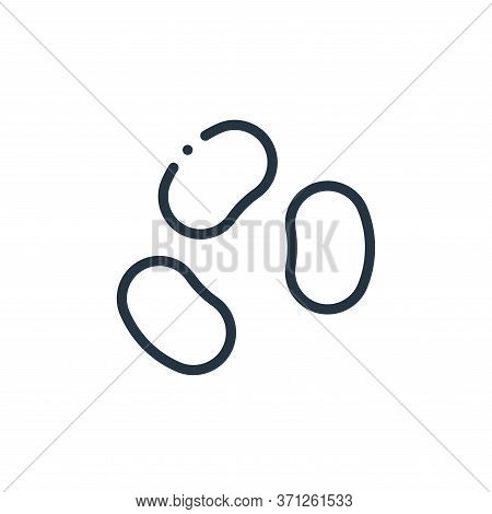 Jelly Beans Vector Icon. Jelly Beans Editable Stroke. Jelly Beans Linear Symbol For Use On Web And M