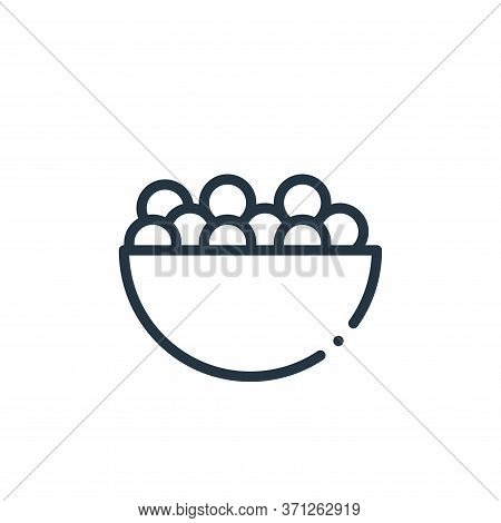 Candies Vector Icon. Candies Editable Stroke. Candies Linear Symbol For Use On Web And Mobile Apps, 