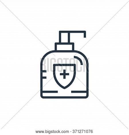 Antibacterial Vector Icon. Antibacterial Editable Stroke. Antibacterial Linear Symbol For Use On Web