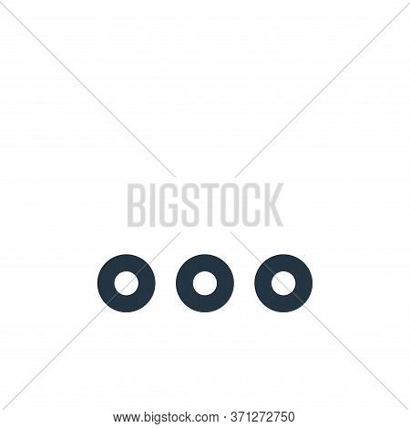 Toolbar Vector Icon. Toolbar Editable Stroke. Toolbar Linear Symbol For Use On Web And Mobile Apps, 
