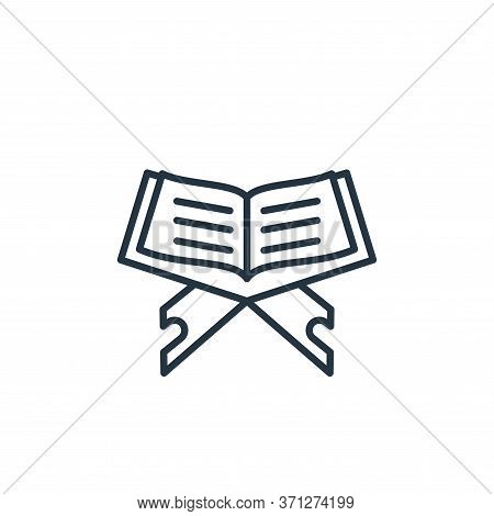 Book Vector Icon. Book Editable Stroke. Book Linear Symbol For Use On Web And Mobile Apps, Logo, Pri
