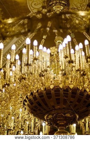 Crypt Of The Church Of Saint Sava In Belgrade, Serbia