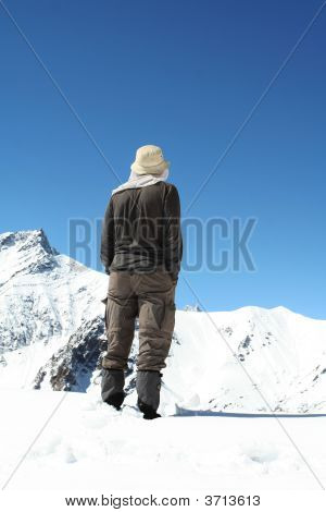 Escursionisti In montagna