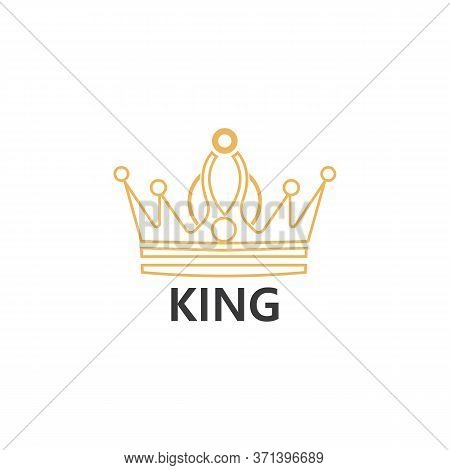 Crown Logo Template Vector Icon