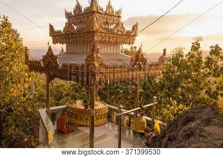 Thailand Mae Sot Temple Shrine