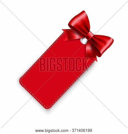 Sale Price Tag White Background With Gradient Mesh, Vector Illustration