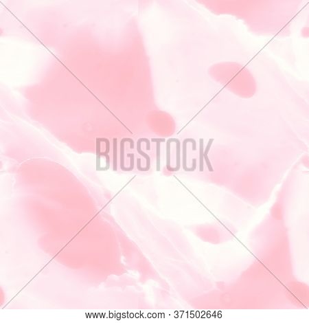 Seamless Alcohol Ink Pattern. Alcohol Ink Art. Beige Tones New Shibori Design. Pastel Pink Marble Sl
