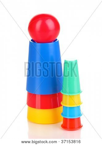 Tryllekunstner sæt isolerede hvid