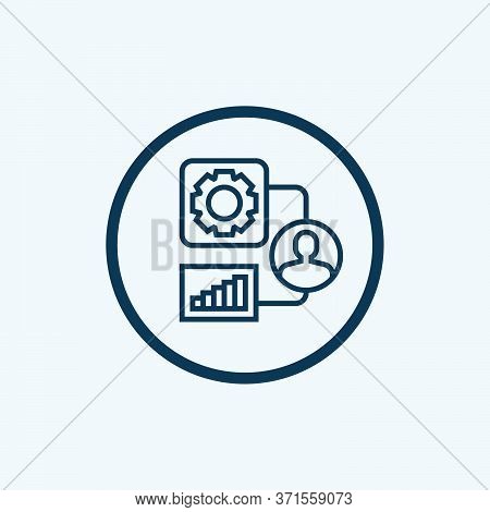 Three Way Direction Arrow Icon Isolated On White Background. Three Way Direction Arrow Icon In Trend