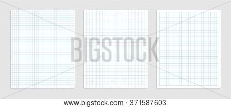 Mathematical Graph Paper Set For Data Representation