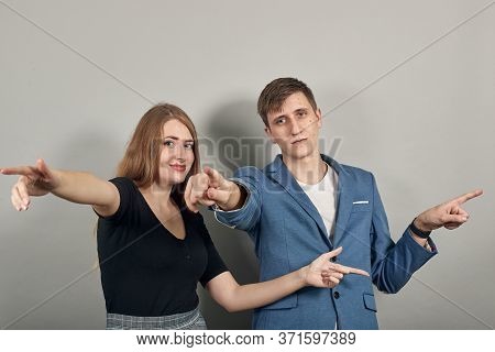 Hand Pointer With Forefinger Pointing Forward. Index Finger To Show Direction. Means Choosing, Intro