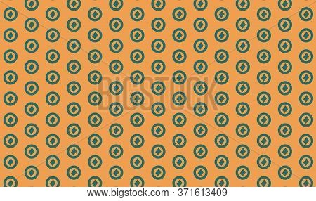 Repeated Pattern Inspired On Fish Eye Vintage Style. Vector Seamless Pattern For Textile, Print And 