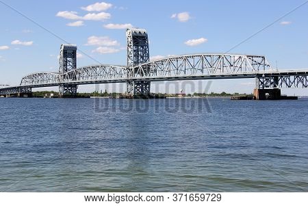 Marine Parkway-gil Hodges Memorial Bridge, A Vertical-lift Bridge That Crosses Rockaway Inlet, Opene