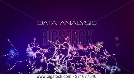 Data Analysis. Futuristic- Digital Technology Concept.big Data Innovation Technology. Stock Analyzin
