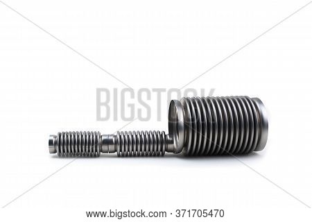 Sylphons With Shadows Isolated Isolated On White Background. High Quality Photo