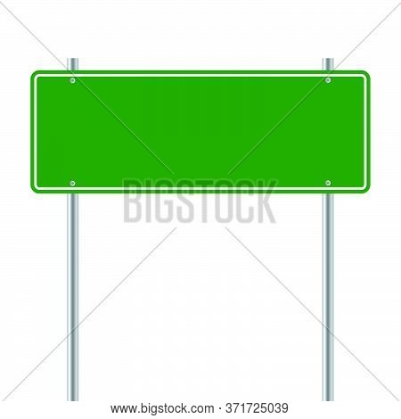 07-blank Road Signs Vector Illustration