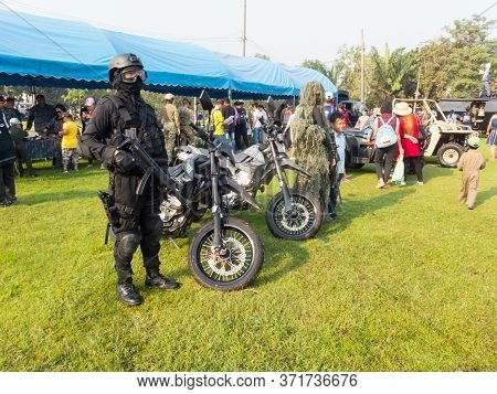 Royal Thai Air Force Don Muang Bangkok Thailand-12 January 2019:national Children's Day. On Don Muan
