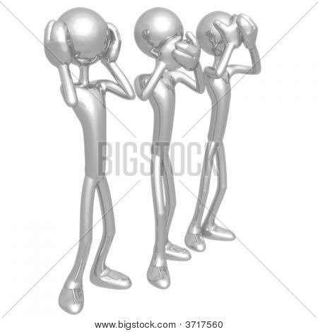 3 Saggia scimmia posa