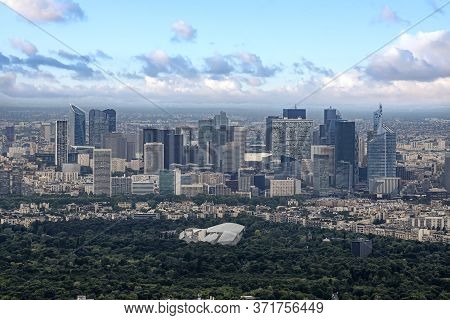 Aerial View From The Eiffel Tower 