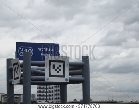 Bangkok Thailand-08 June 2019:phran Nok Pier. Images For Editorial User.
