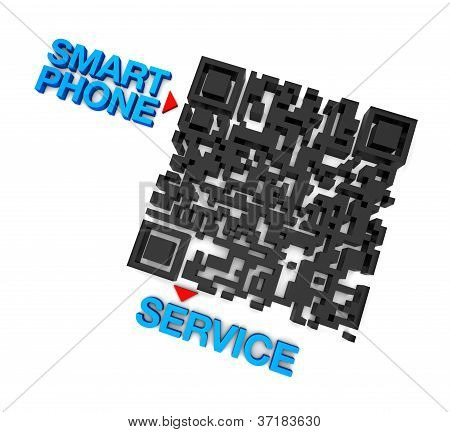 Qrcode Smart telefonní služba