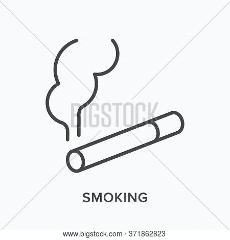 cigarette outline concept line icon. Simple element illustration. cigarette concept symbol design. 41329347 Vector Art at Vecteezy Cigarette Smoking Vector & Photo