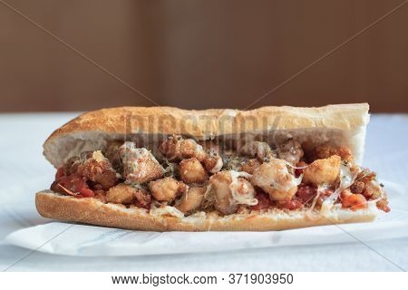 Chicken With Cheese Tomato And Spices Delicious Yummy
