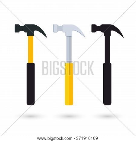 Ordinary Claw Hammer In Three Different Looks.