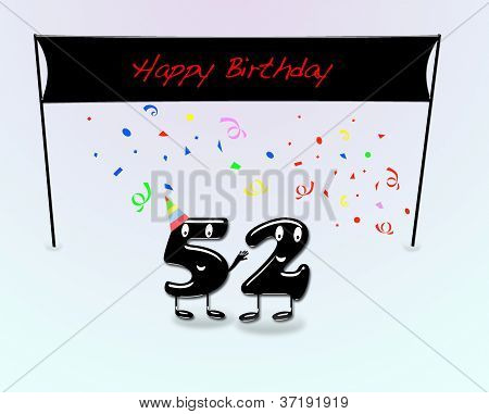 52ª Fiesta de cumpleaños.