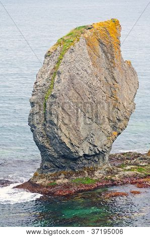 Únicas rocas junto al mar