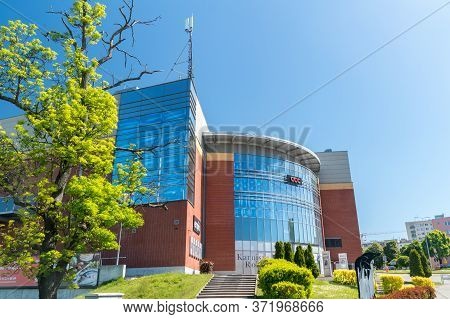 Elblag, Poland - May 31, 2020: Zielone Tarasy Shopping Mall.
