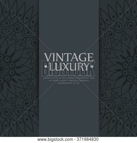 Mandala And Ornamenta Graphic Design Background Vector Illustration