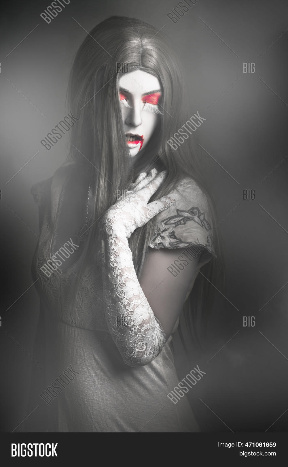 Dark Fine Art Portrait Image & Photo (Free Trial) | Bigstock
