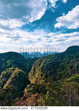 Blue Mountains Across From Tiger Temple, Krabi ,thailand