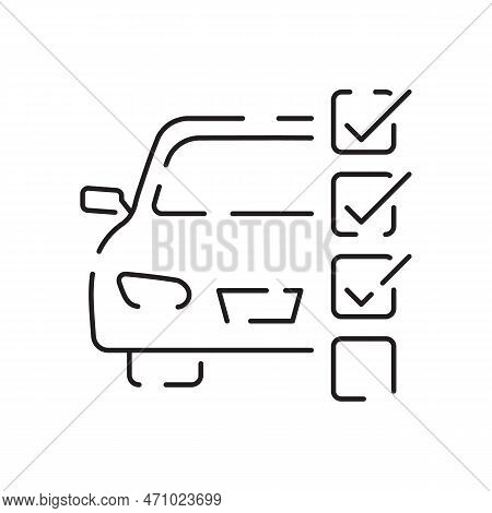 Car Care Service Vector Icon. Consist Of Cleaning, Washing And Detailing By Using Hand, Cleaner, Wax