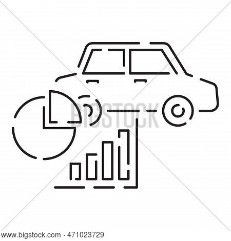 Car Care Service Vector Icon. Consist Of Cleaning, Washing And Detailing By Using Hand, Cleaner, Wax